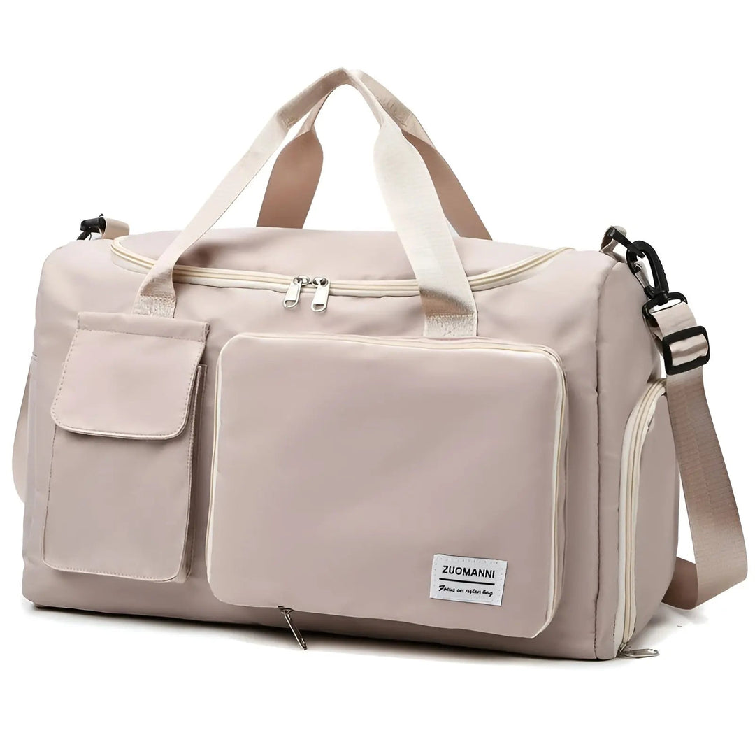 Extra-large waterproof duffel for sports, gym, or a durable weekend trip.