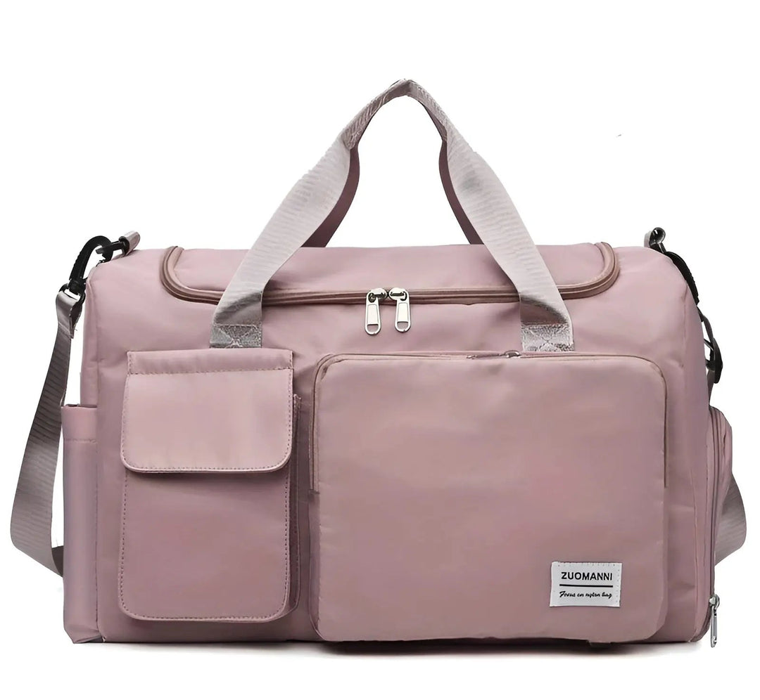 Spacious waterproof sport duffel bag, extra-large for gym or weekend travel.