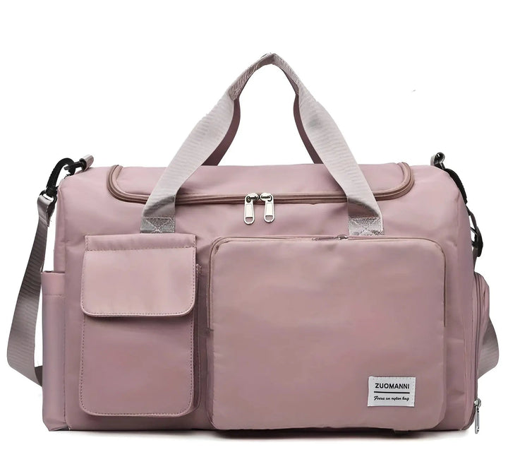 Spacious waterproof sport duffel bag, extra-large for gym or weekend travel.