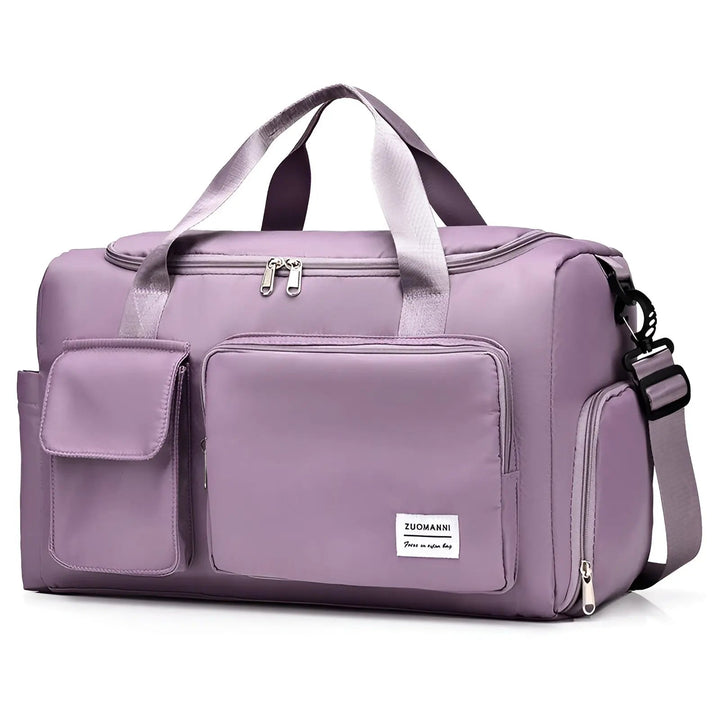 Stylish extra-large waterproof travel accessory for unisex weekend getaways.