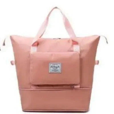 Empty FlexCarry foldable bag, showcasing its compact design for easy storage until your next versatile trip.