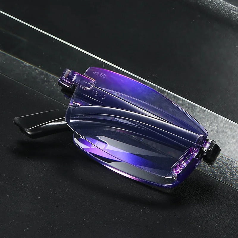 Durable black TR90 indestructible reading glasses. Flexible frames offer comfort & multifocal clarity.