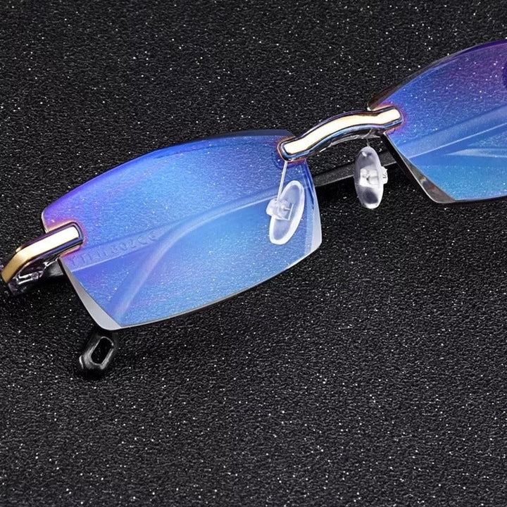 Flexible & lightweight black multifocal readers. Durable TR90 frames for lasting comfort & sharp vision.
