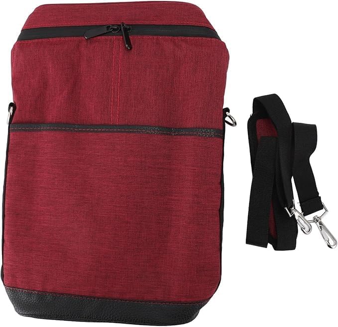 Double bottle insulated wine carrier tote bag for picnics & travel. Keeps your favorite drinks cool.