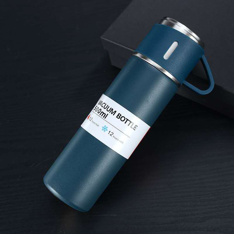 Essential hydration companion: portable vacuum bottle, 12-hr hot/cold, for all-day freshness.