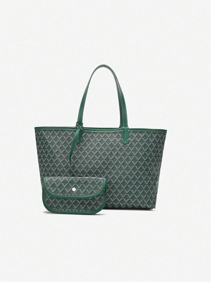 Unisex daily use tote, spacious interior, perfect for shopping or commuting.