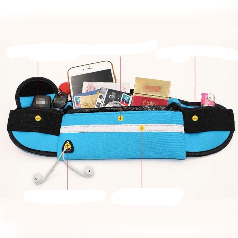 Lightweight waterproof running bag, ideal for hiking, cycling, travel, and carrying essentials securely.