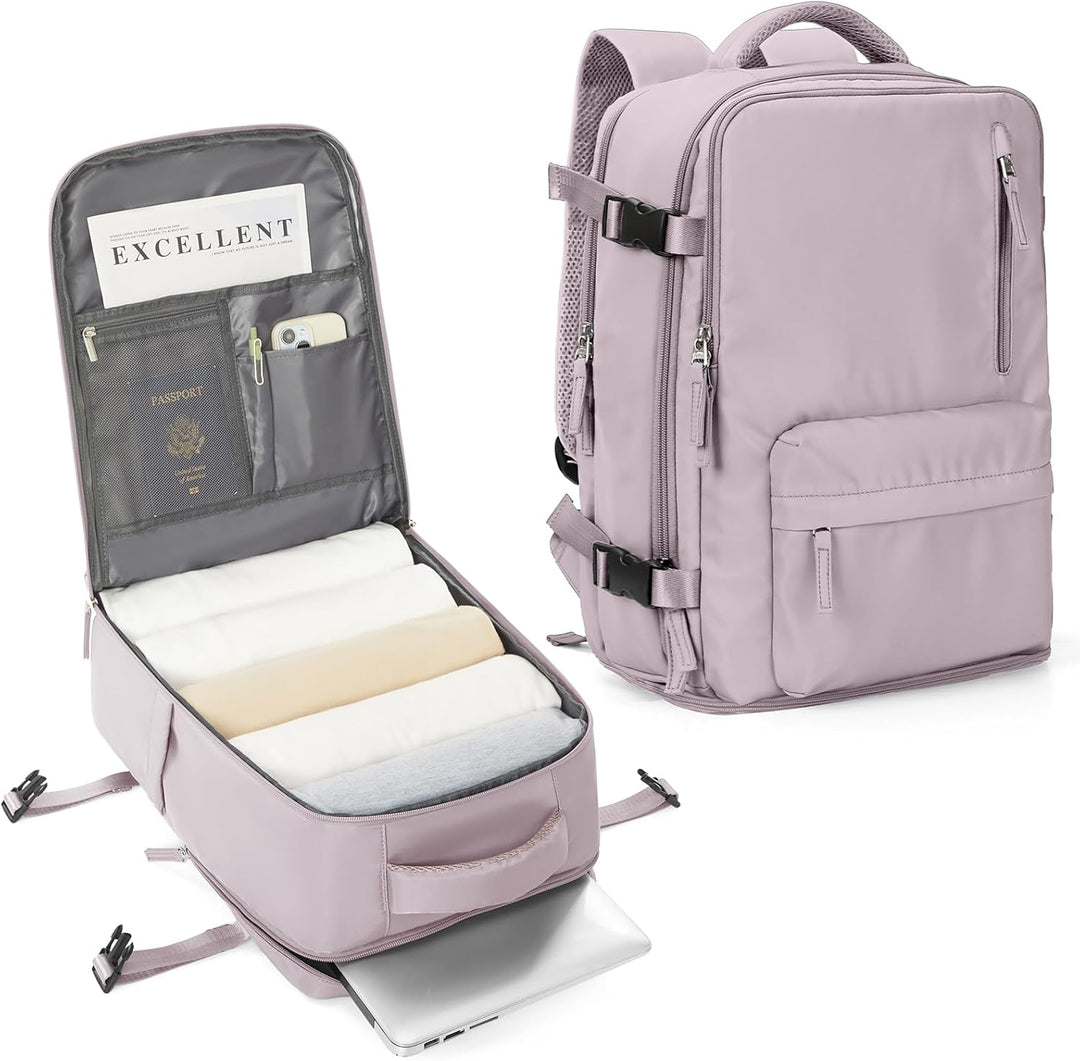 Functional multi-compartment shoulder bag, keeping your laptop safe and secure.