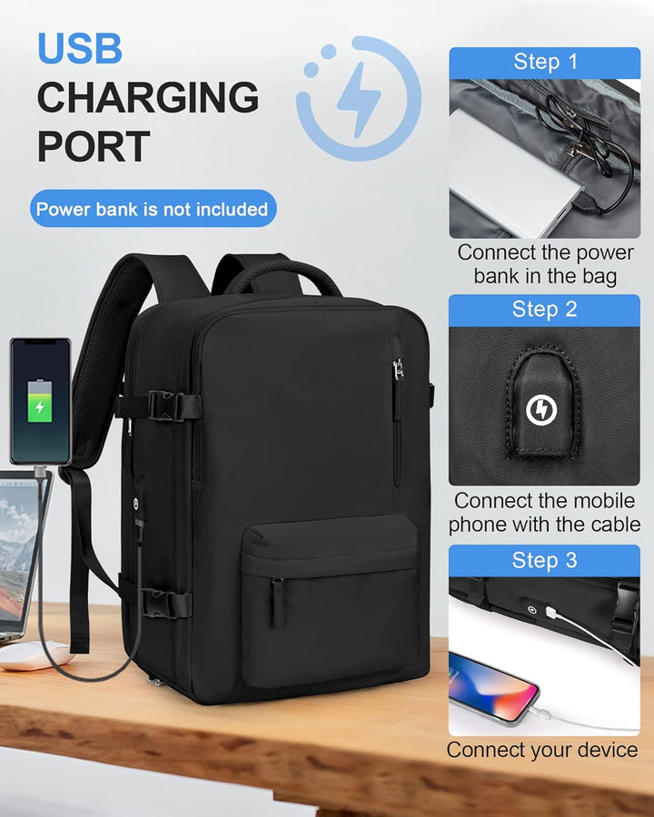 Durable unisex laptop carry bag with multiple pockets for organized tech accessories.