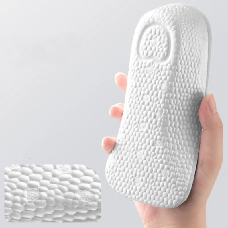 All-day comfort orthopedic insoles for height increase, foot support, and posture improvement in any shoe.