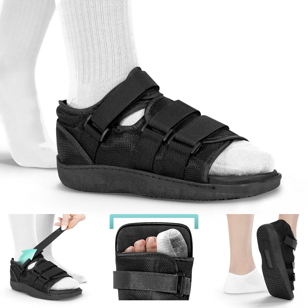 Unisex Orthopedic Post - Op Medical Walking Boot for Foot Recovery - Lexians