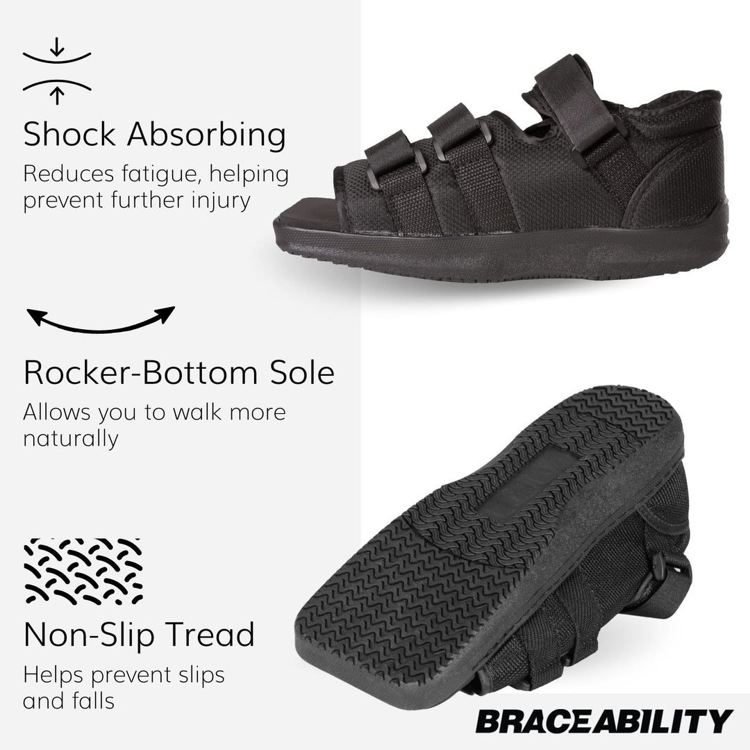 Unisex Orthopedic Post - Op Medical Walking Boot for Foot Recovery - Lexians
