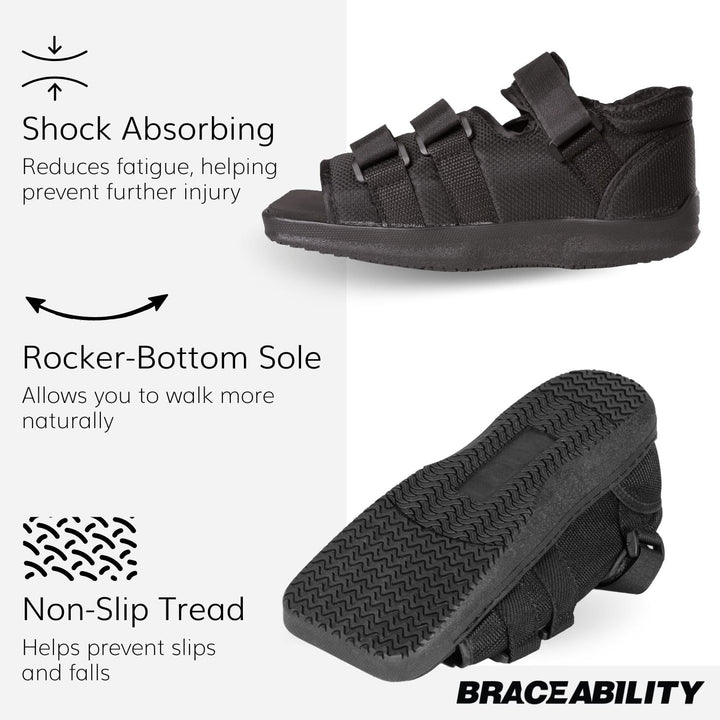 Unisex Orthopedic Post - Op Medical Walking Boot for Foot Recovery - Lexians