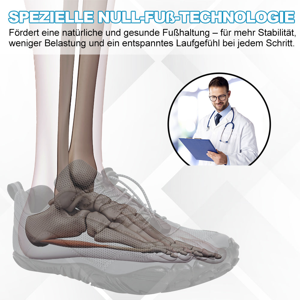 Experience pain-free walking with these orthopedic unisex waterproof barefoot shoes for ultimate foot health.