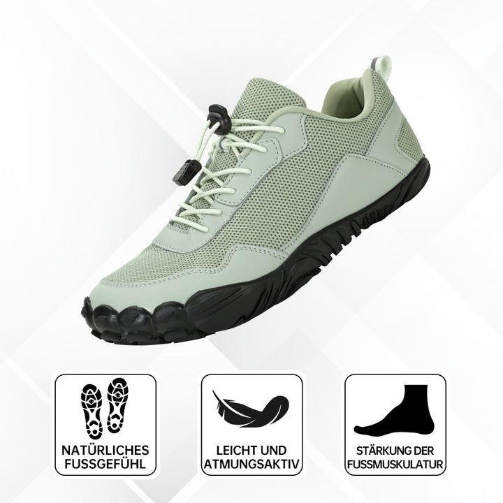 Flexible, non-slip unisex barefoot shoes, orthopedic, offering waterproof protection & all-day comfort.
