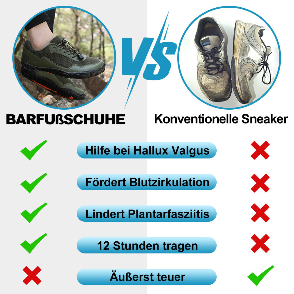 Comfortable unisex orthopedic shoes, waterproof, designed for pain-free walking & foot health.