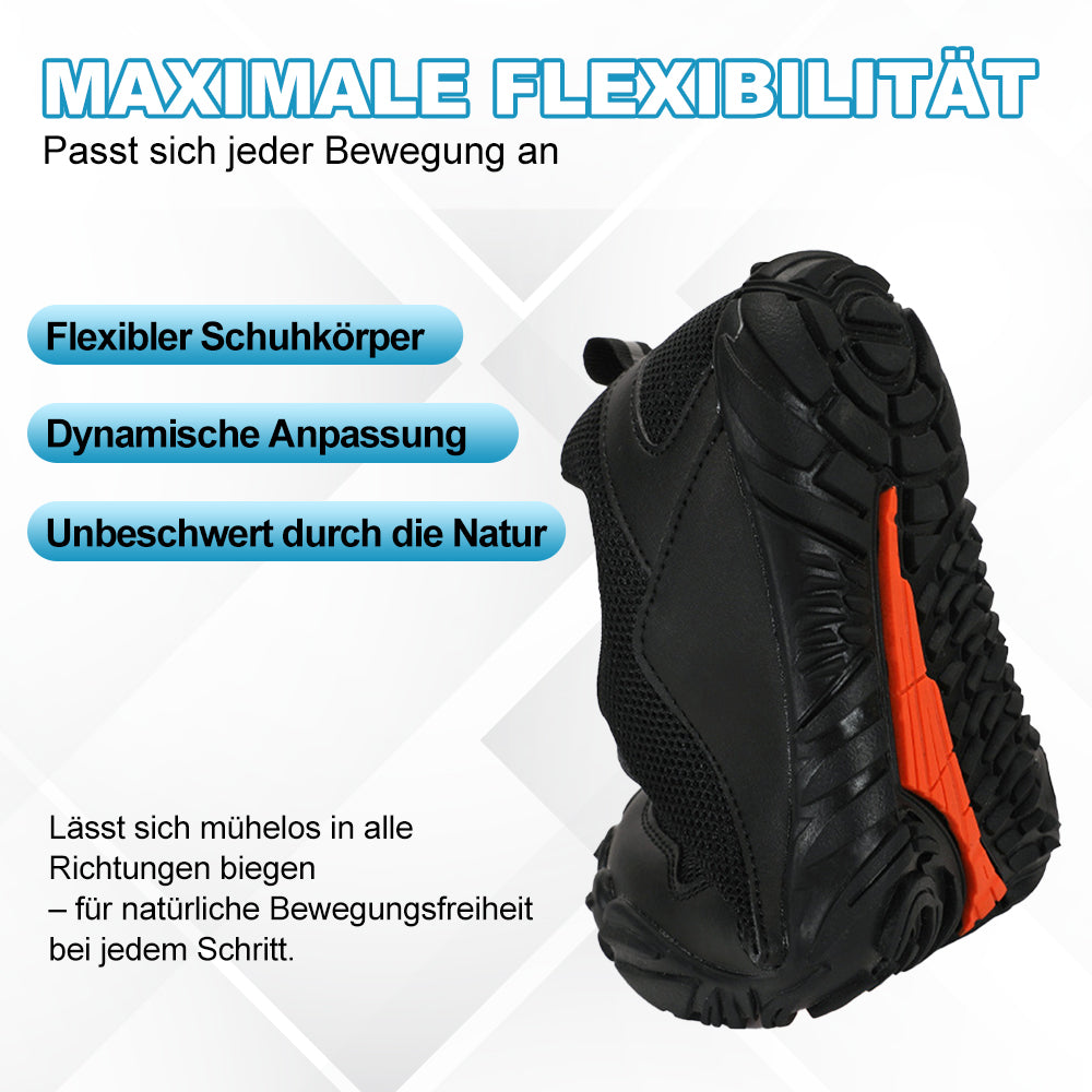 Non-slip flexible sole barefoot shoes, orthopedic, unisex, ensuring secure & comfortable walking.