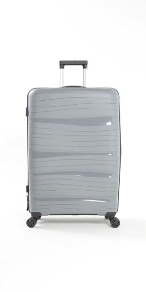 Unisex Oslo hard-shell suitcase for secure & lightweight travel. Durable luggage for any adventure.
