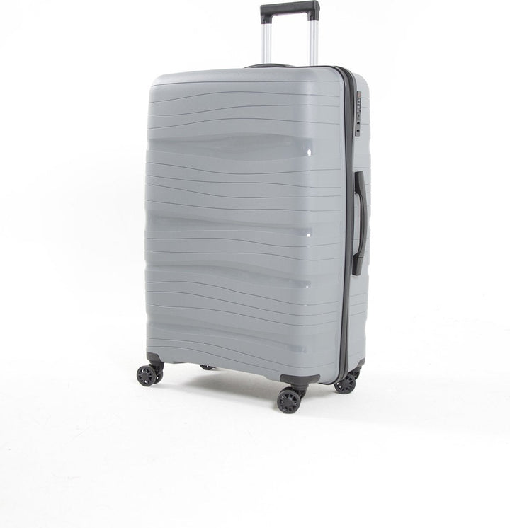 Premium Oslo hard-shell suitcase: lightweight, durable, and secure for all your travel needs.