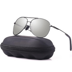 Grey frame - Silver lens