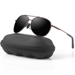 Brown frame - Black lens
