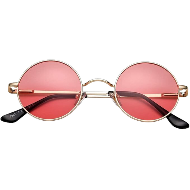 Premium unisex round polarized sunglasses, perfect retro eyewear accessory.