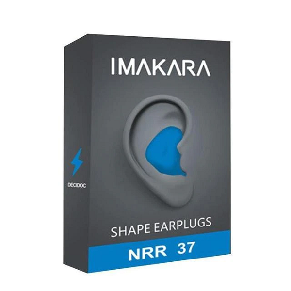 Comfortable silicone earplugs, reusable for long-term noise reduction during sleep, travel, work, and study.
