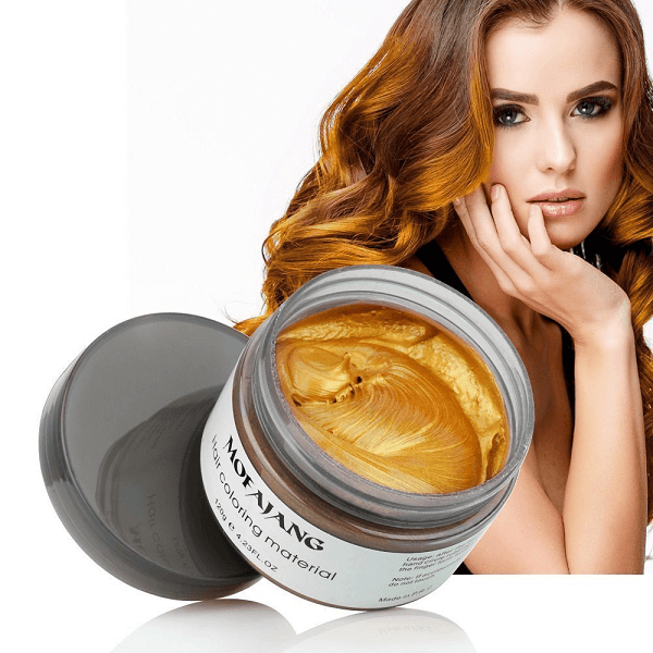 Vibrant temporary hair color wax for instant party hair & cosplay. Easy to apply and washes out completely.