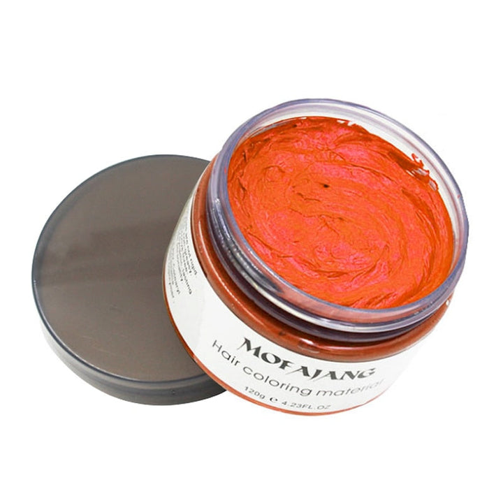 Cosplay & party hair ready! Unisex temporary hair color wax for bold, vibrant looks that easily wash out.