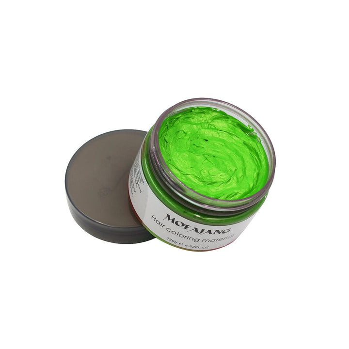 Style & color your hair instantly with this vibrant, temporary hair wax. Unisex, easy application & wash out.