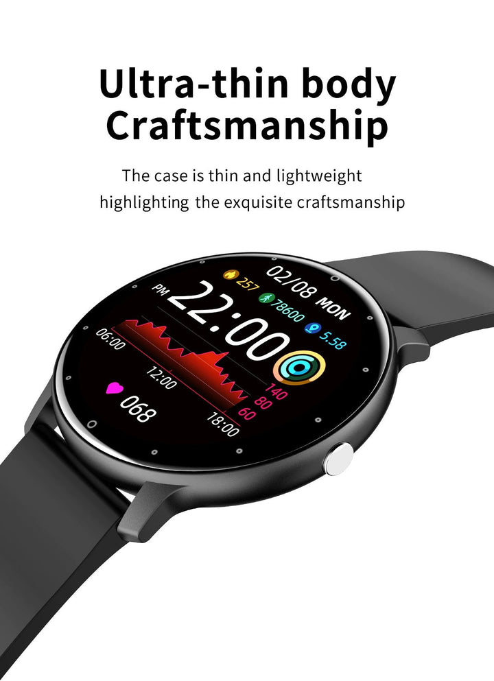 Durable water-resistant smartwatch, ideal for swimming & workouts. Essential wearable tech for daily life.