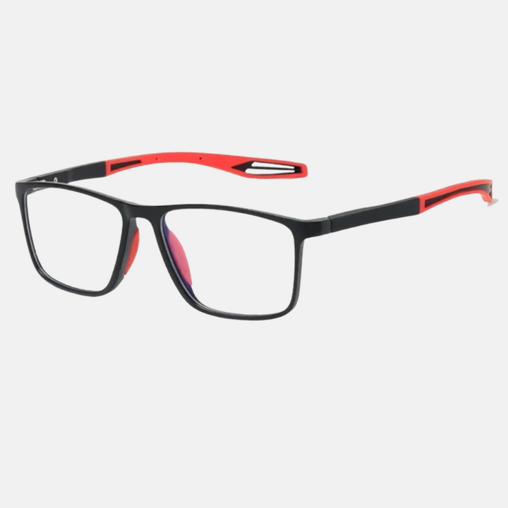 Lightweight unisex anti-blue light reading glasses for sport, offering eye protection and reducing digital eye strain.