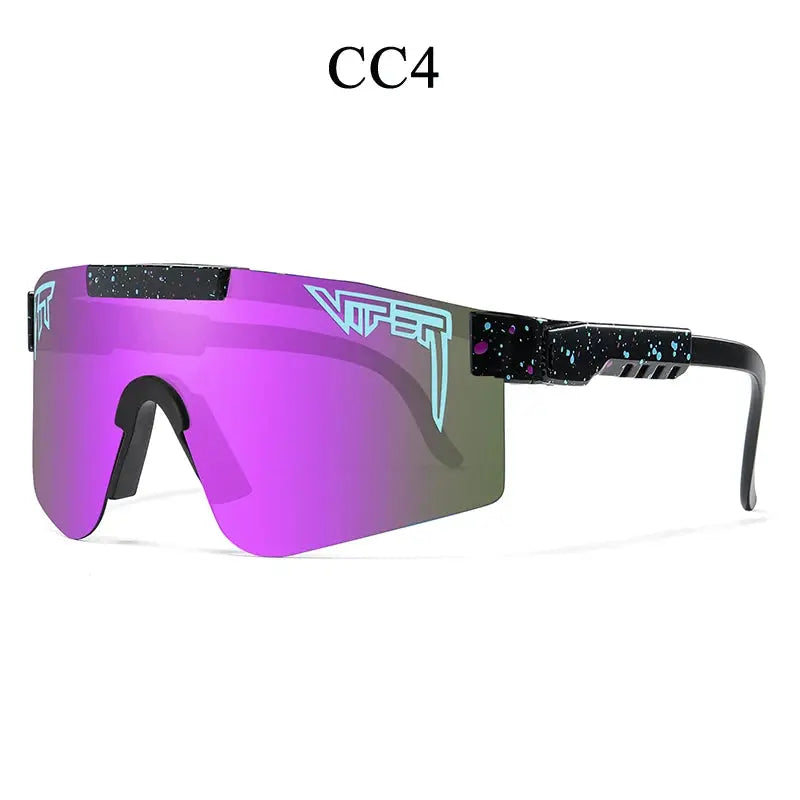Durable UV400 sports sunglasses for active men & women, offering glare protection & comfort.