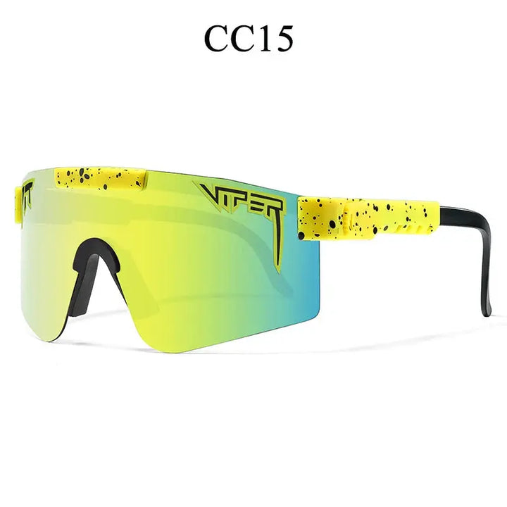 Essential outdoor adventure gear: unisex UV400 sports sunglasses for superior eye protection.