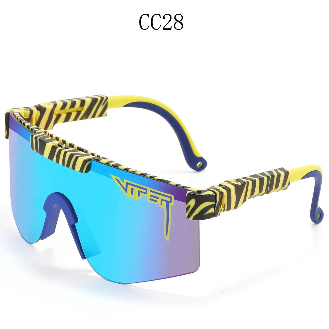 Unisex UV400 running sunglasses, lightweight & durable for active outdoor runners.