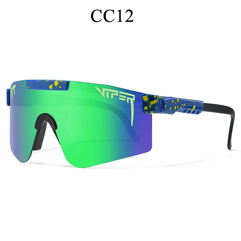 Multi-sport UV400 sunglasses, ideal for outdoor athletic activities & adventures.