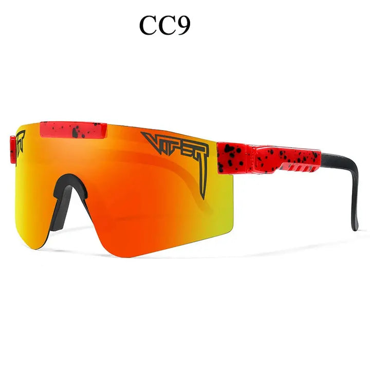 UV400 protective sports eyewear for outdoor adventures, shielding eyes from sun & glare.