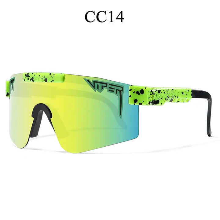 Robust UV400 sports sunglasses, built for durability during cycling & outdoor adventures.