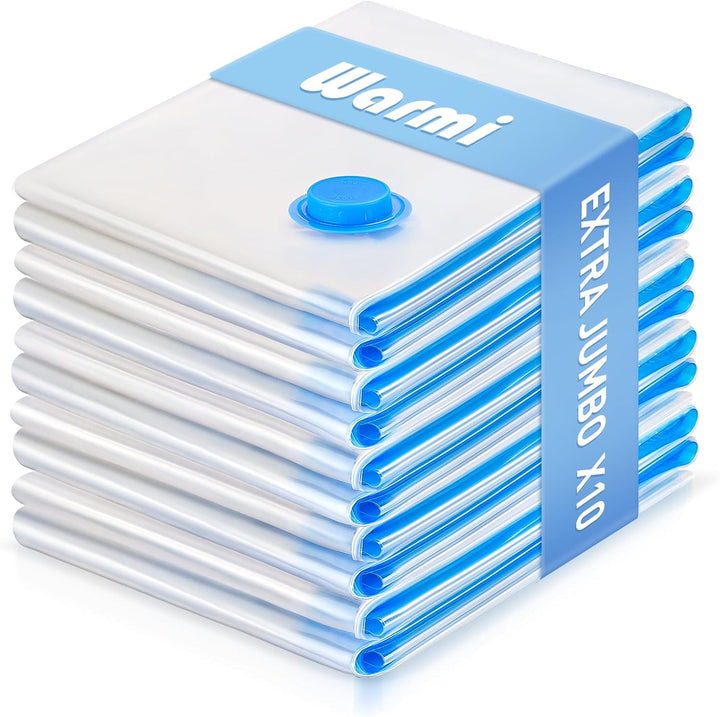 Home organization essential: multi-size vacuum bags & powerful electric pump.