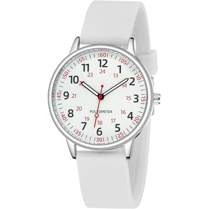 Reliable waterproof medical watch, unisex and easy to clean, essential for accurate timekeeping in healthcare.