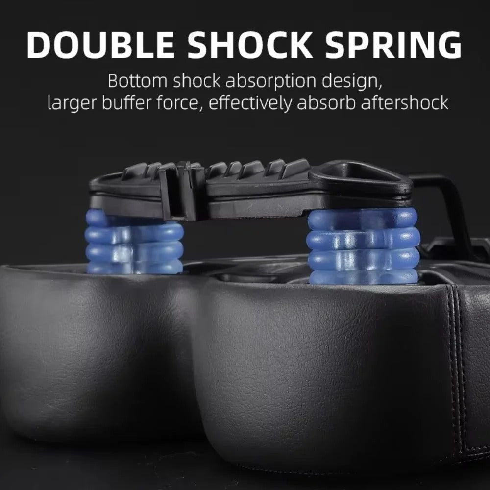 Ergonomic wide bike seat accessory, waterproof and shock-absorbing, for ultimate cycling comfort and support.