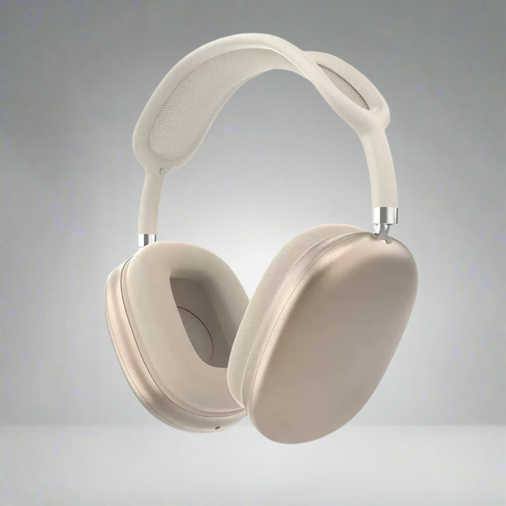Experience immersive sound with these comfortable wireless noise cancelling over-ear headphones.