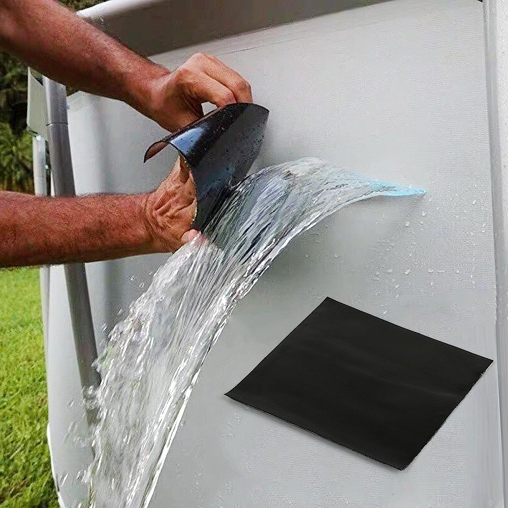 Waterproof self-adhesive repair tape for quick leak fixes & strong household bonds, ideal for home improvement.