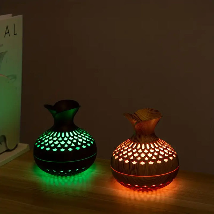 Aromatherapy essential oil diffuser provides relaxation & calming ambiance, an ideal home decor gift for any room.