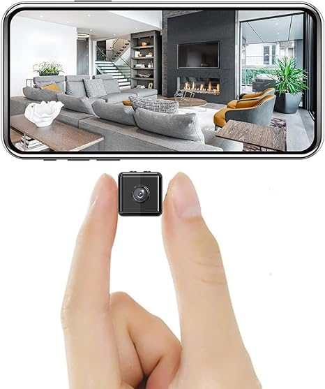 Wireless 1080p WiFi security camera for indoor & outdoor home surveillance. Weatherproof for smart home protection.