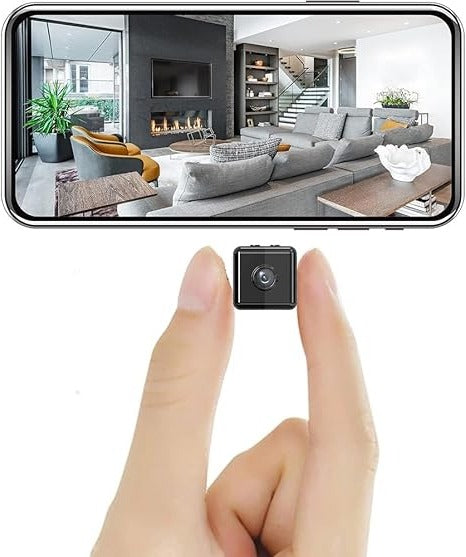 Wireless HD security camera for home & outdoor monitoring with night vision.