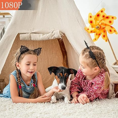 Weatherproof wireless HD security camera, ideal for outdoor home surveillance.