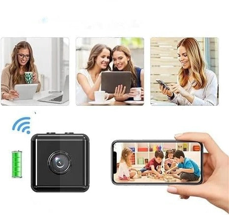 Smart home wireless HD security camera, offering crystal-clear monitoring.
