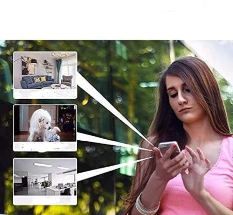 Wireless HD security camera for robust home & outdoor surveillance with weatherproof design.