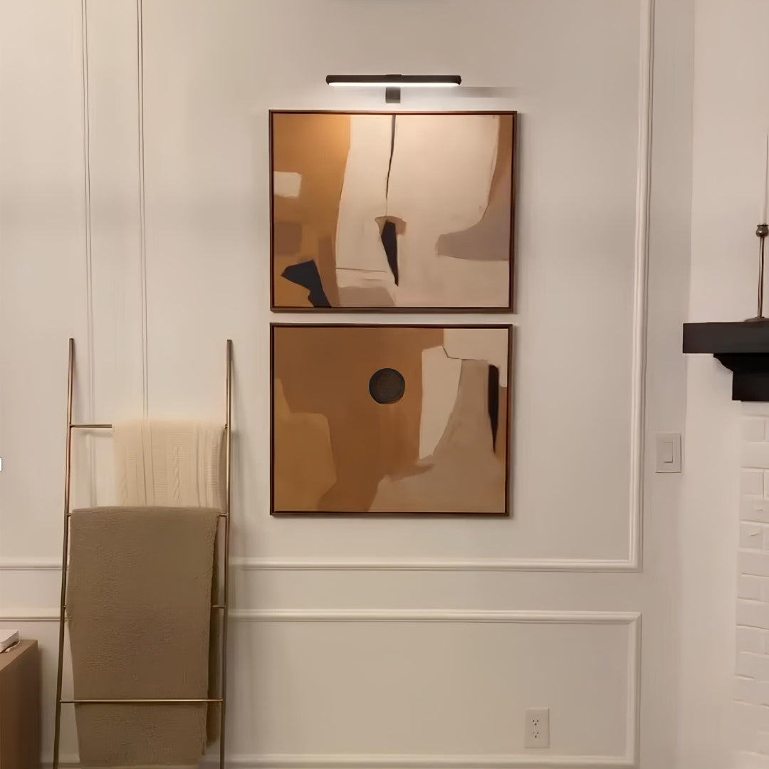 Accent lighting, wireless LED, portable, rechargeable, for versatile home display.